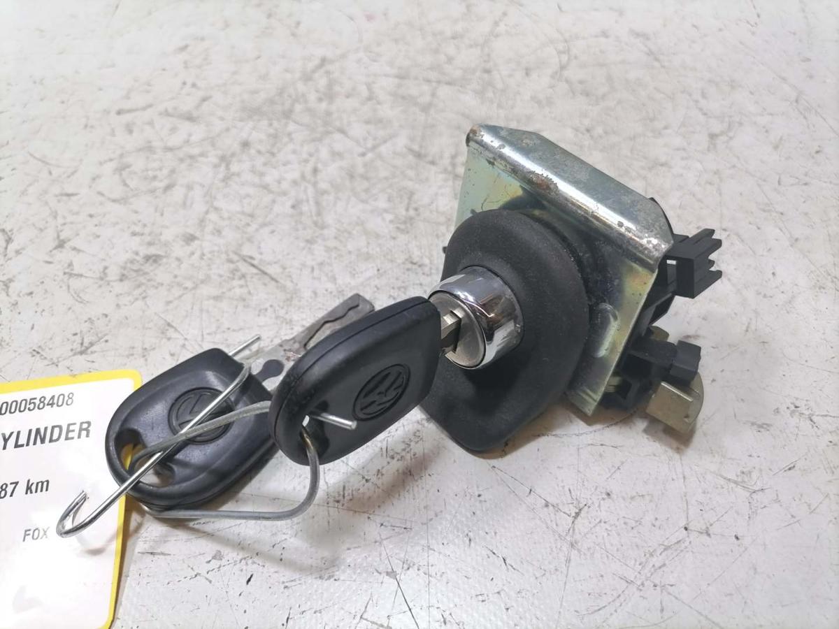 VW Fox original Schließzylinder Heckklappe mit Schlüssel Bj.2006